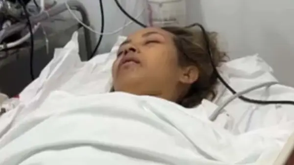 Evi Mentari (37), Pekerja Migran Indonesia (PMI) asal Cikole Kota Sukabumi terbaring koma di Jeddah Arab Saudi karena tumor otak. (Sumber Foto: Istimewa)