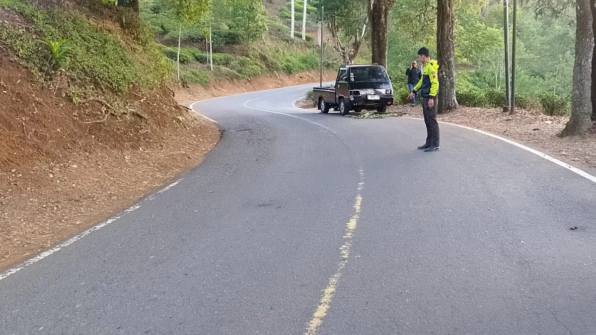 Polisi Ungkap Kronologi Kecelakaan Maut L300 dan Vixion di Simpenan Sukabumi