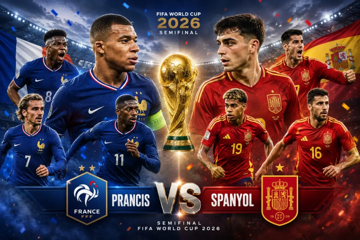 Big Match Piala Dunia 2026, Sejarah Pertemuan Prancis vs Spanyol di Turnamen Mayor