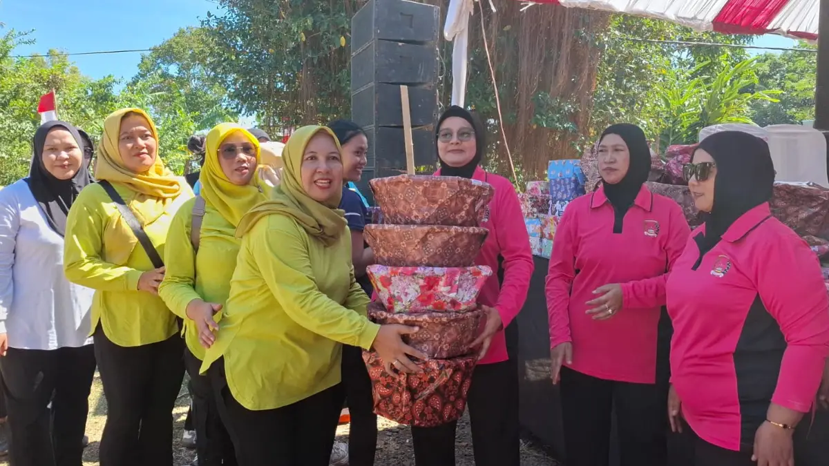 Anggota DPRD Kabupaten Sukabumi Apresiasi Perlombaan Tradisional dalam HUT Bhayangkara