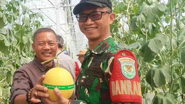 SAM FARM GREENHOUSE resmi dibuka sebagai destinasi wisata petik buah di Cisolok Sukabumi (Sumber: dok camat)