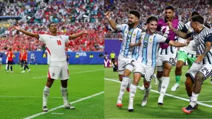 Inggris dan Argentina akan bertemu di babak semifinal Piala Dunia 2026 (Sumber: web/reuteus.com)