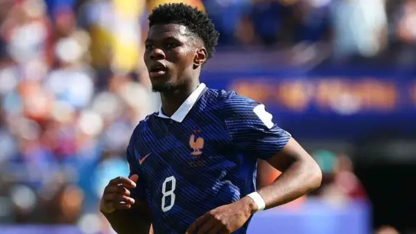Aurélien Tchouaméni siap diturunkan Didier Deschamps saat Prancis menghadapi Spanyol di semifinal Piala Dunia 2026 (Sumber: web/espn.com)