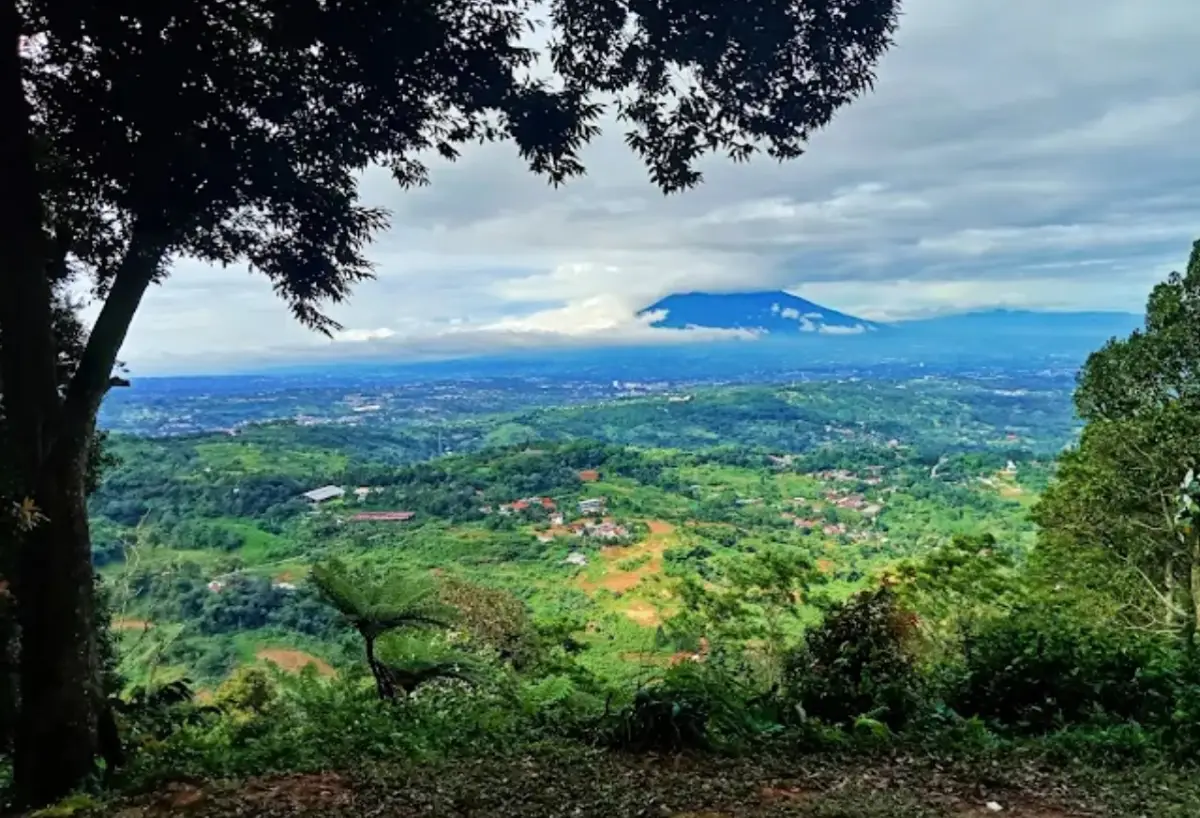 Pemandangan di atas Bukit Ciung
