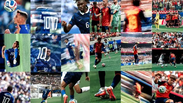Prancis akan menghadapi Spanyol di babak Semifinal Piala Dunia 2026 (Sumber: threads/@dylaguilar)