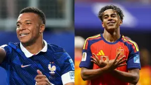 Adu statistik Kylian Mbappe dan Lamine Yamal di Piala Dunia 2026. (Sumber: web/en.as.com)