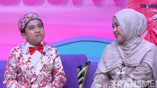 Makhraj Yaqdan Nabihan, Pelajar asal Kota Sukabumi saat wawancara di Pagi-pagi Ambyar | Foto : Youtube Trans TV Official