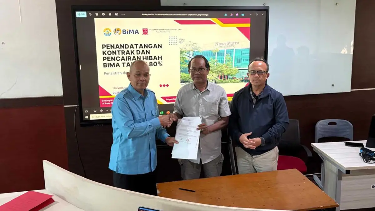 Nusa Putra University Raih Hibah Penelitian dan Hilirisasi Kemdiktisaintek 2026 Senilai Lebih dari Rp6 Miliar