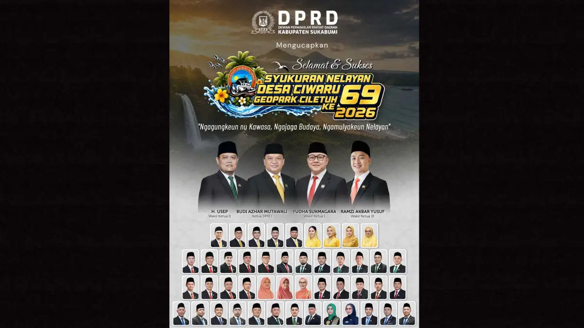 DPRD Sukabumi Apresiasi Syukuran Nelayan Ciwaru ke-69, Dorong Pelestarian Budaya Pesisir