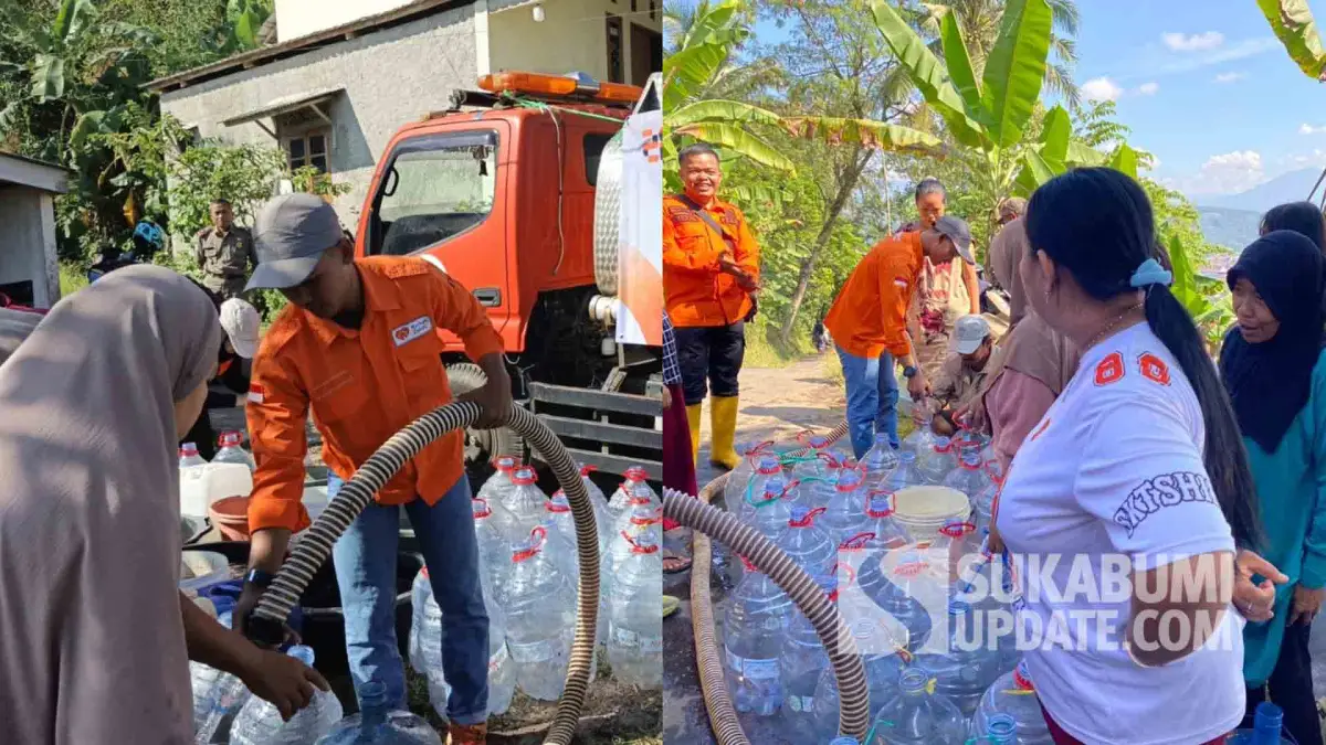 Krisis Air Bersih Melanda 4 Kecamatan di Sukabumi, 3.022 Warga Terdampak Kekeringan