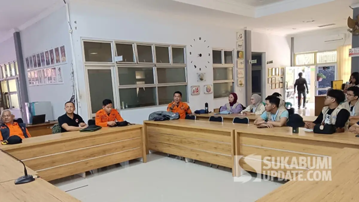 Hadapi Ancaman Bencana, BPBD Sukabumi Gandeng Mahasiswa IPB Edukasi Pelajar