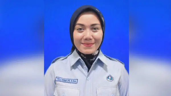Kepala Bagian Hubungan Masyarakat Perumdam Tirta Jaya Mandiri (Perumdam TJM) Kabupaten Sukabumi, Tellyana Demorani, (Sumber: dok perumdam TJM)