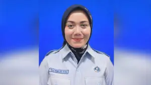 Kepala Bagian Hubungan Masyarakat Perumdam Tirta Jaya Mandiri (Perumdam TJM) Kabupaten Sukabumi, Tellyana Demorani, (Sumber: dok perumdam TJM)