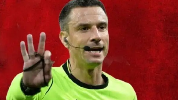 Wasit asal Slovenia, Slavko Vincic, menjadi pengadil di laga Final Piala Dunia 2026 saat Spanyol menghadapi Argentina (Sumber: Instagram/@slavko.vincic)