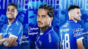 Uilliam Barros, Ramon Tanque, dan Patricio Matricardi resmi memperpanjang kontrak bersama Persib Bandung. (Sumber: Instagram/@persib)