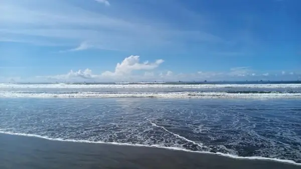 Pantai Talanca, salah satu pantai eksotis di selatan Banten yang disebut mirip Lombok. (Sumber : Gmaps)