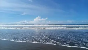 Pantai Talanca, salah satu pantai eksotis di selatan Banten yang disebut mirip Lombok. (Sumber : Gmaps)