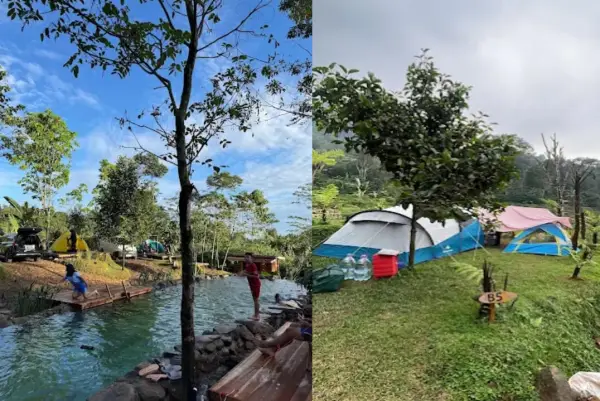Jalatunda Campsite, salah satu tempat berkemah ramah anak yang ada di Purwakarta. (Sumber : Gmaps)