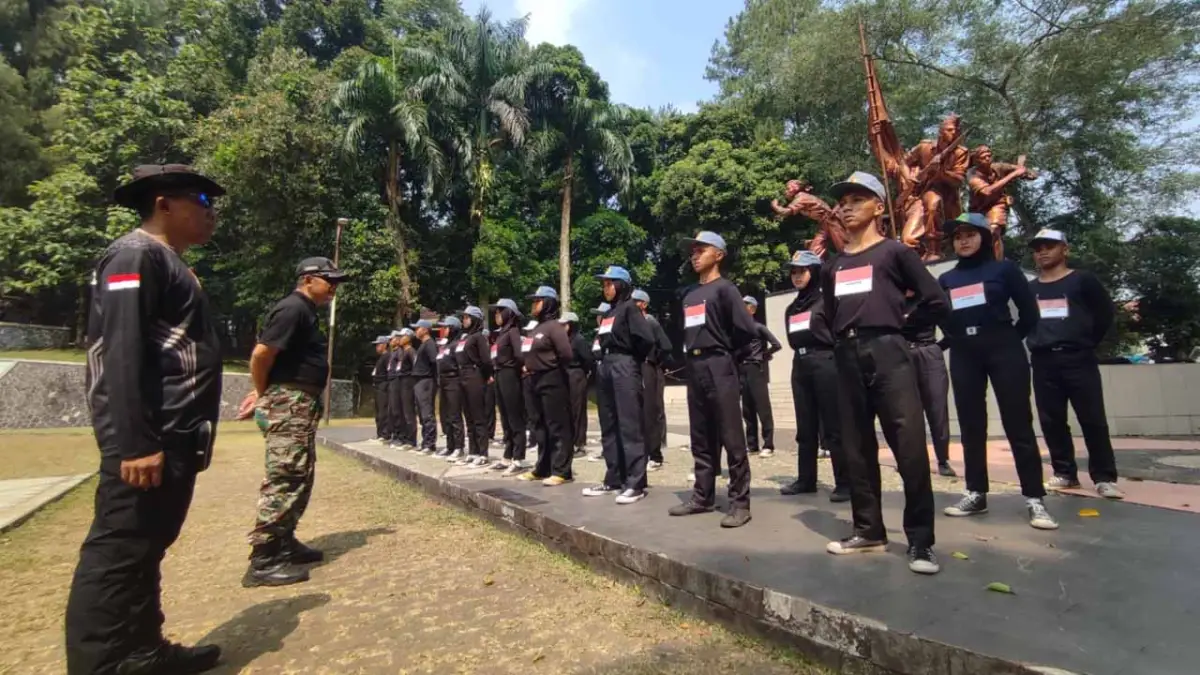 Palagan Bojongkokosan Tanamkan Semangat Nasionalisme bagi 35 Calon Paskibra Parungkuda