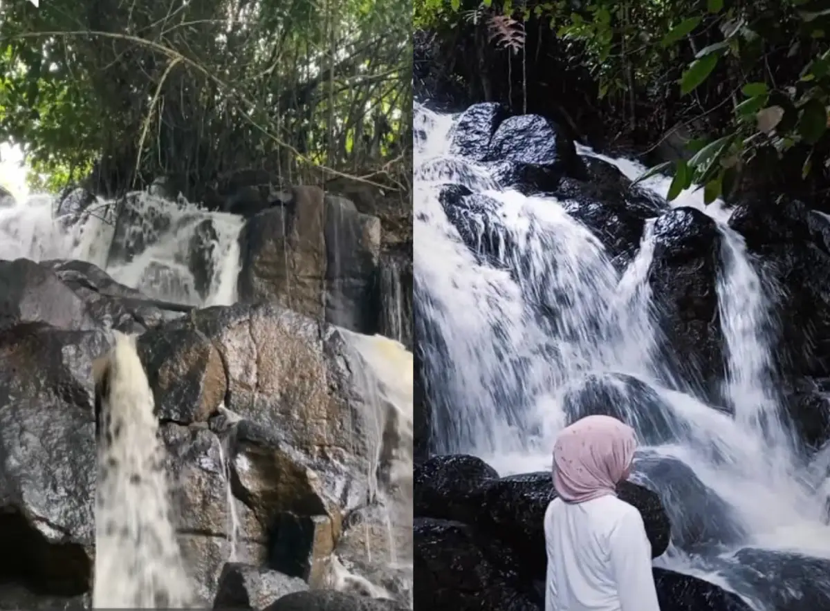 Masih Sepi Wisatawan, Curug Mawi Sukabumi Simpan Pesona Air Terjun yang Menenangkan
