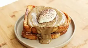 Resep French Toast With Coffee Custard, Ide Sarapan yang Renyah dan Lembut (Sumber : Youtube | Devina Hermawan)