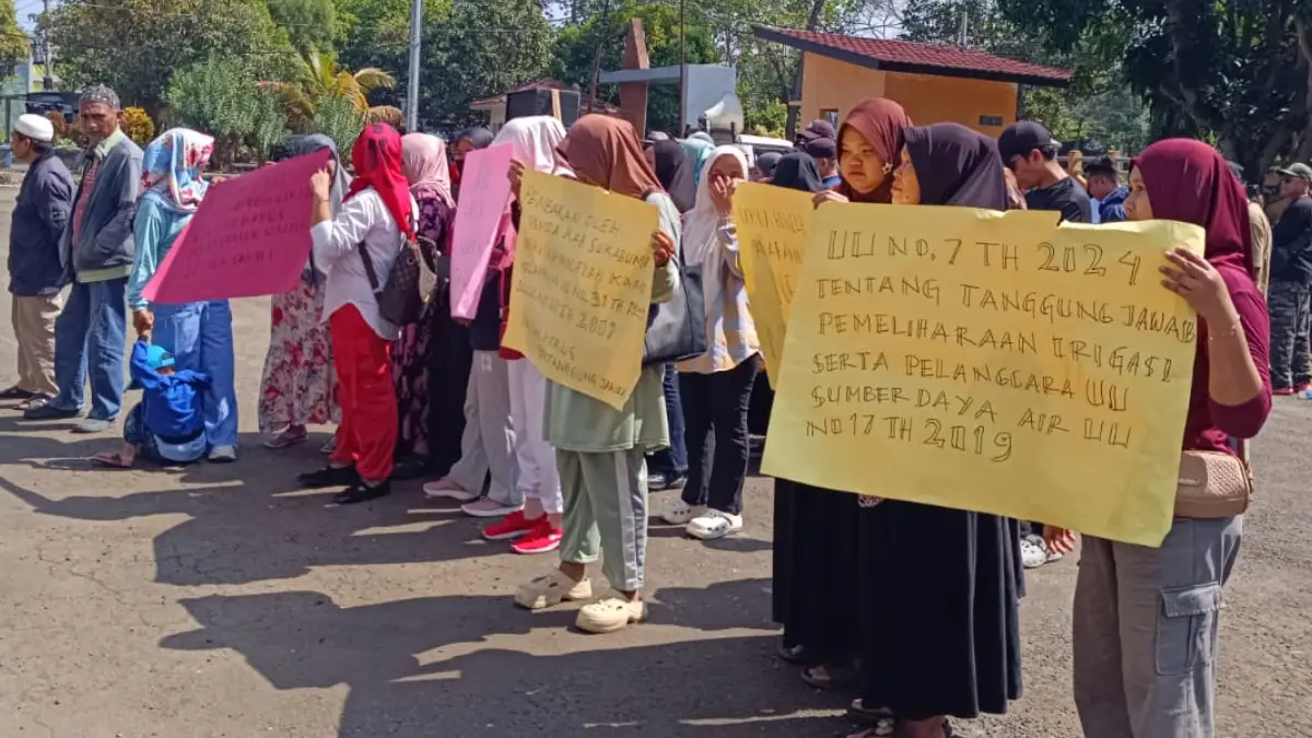 17 Tahun Menanti Perbaikan Irigasi Cikadu, Dinas PU Sukabumi: Diusulkan ke Inpres 2026