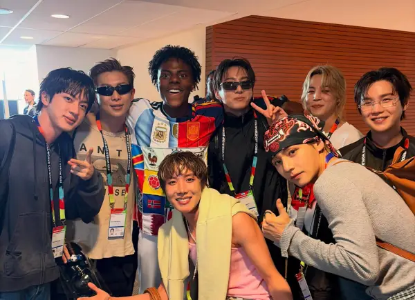 IShowSpeed Sampai Backflip Senang Bertemu BTS di Final Piala Dunia 2026 (Sumber : Instagram/@ishowspeed)