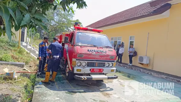 Kondisi armada Damkar Kabupaten Sukabumi. (Sumber Foto: SU/Ilyas)