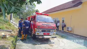 Kondisi armada Damkar Kabupaten Sukabumi. (Sumber Foto: SU/Ilyas)