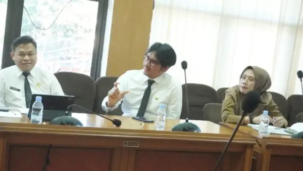 Kepala BP Mektan Anggi Jingga saat mengikuti Rapim Distanhorti Jabar, Senin (20/7/2026). (Sumber Foto: IG Distanhorti Jabar)