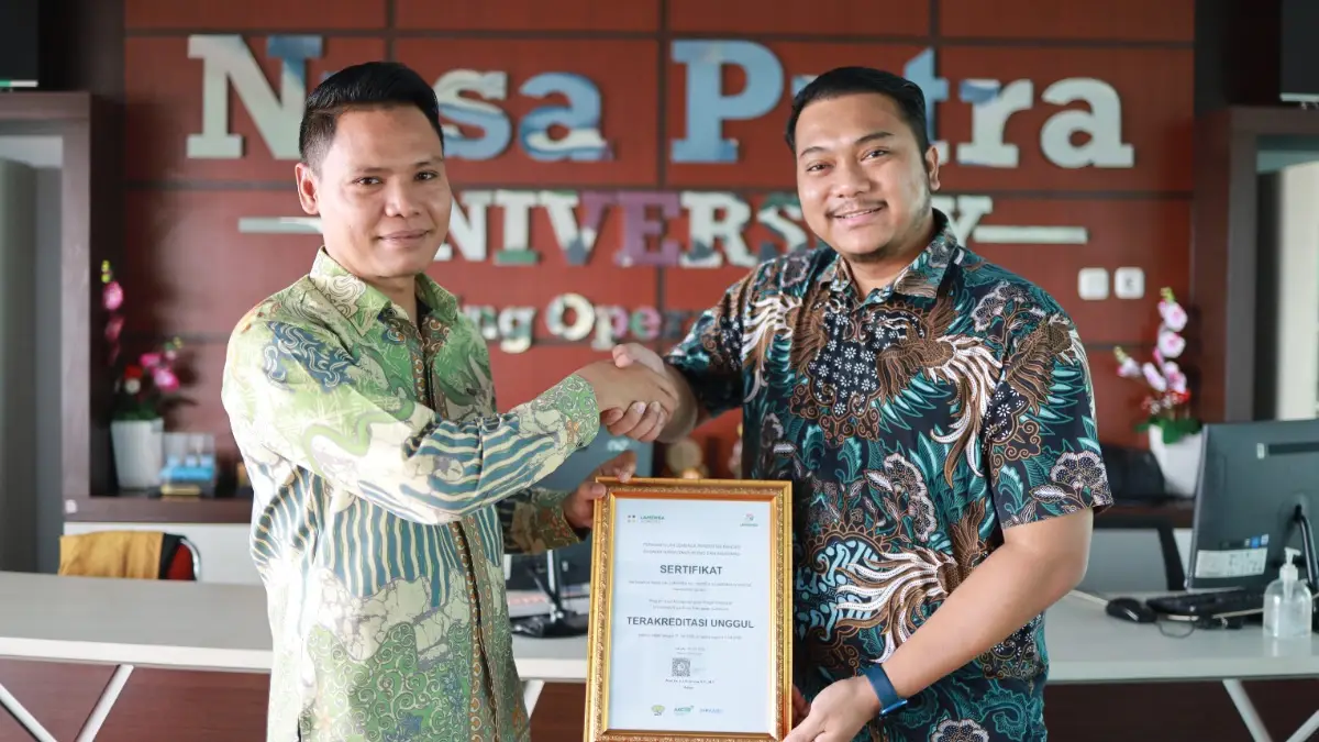 Program Studi Magister Manajemen Nusa Putra University Raih Akreditasi Unggul