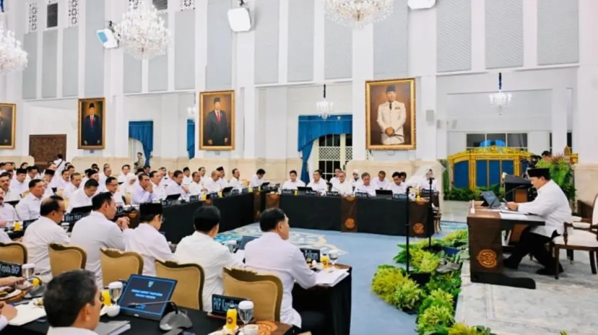 Sidang Kabinet Paripurna di Istana Negara Senin 20 Juli 2026