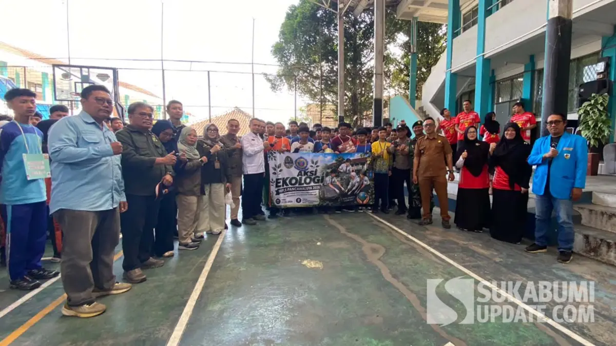 Aksi Ekologi Warnai Penutupan MPLS SMAN 1 Cibadak, 500 Pohon Ditanam