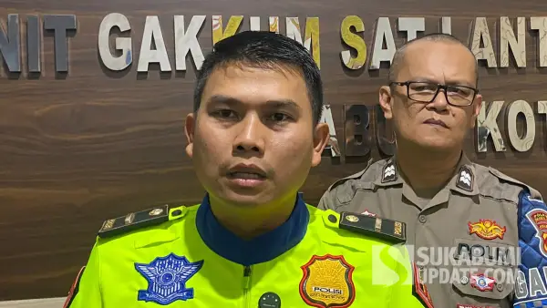 Kanit Gakkum Satlantas Polres Sukabumi Kota, IPDA Indra Lesmana (Sumber: sukabumiupdate)