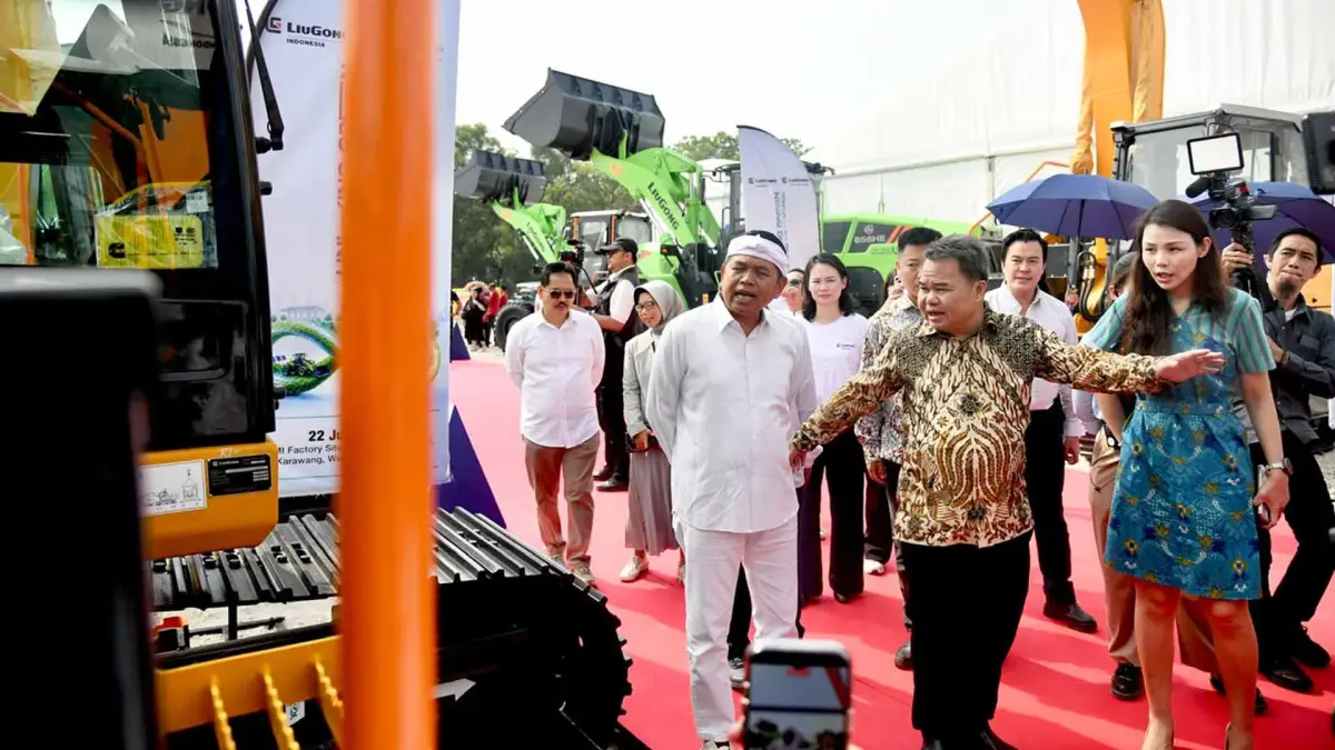 Karawang Jadi Lokasi Pabrik Alat Berat Elektrik Pertama di Indonesia, KDM Hadiri Groundbreaking