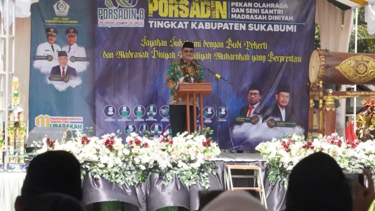 890 Peserta Bersaing di Porsadin VIII Jampangkulon, Juara Mewakili Sukabumi ke Jabar