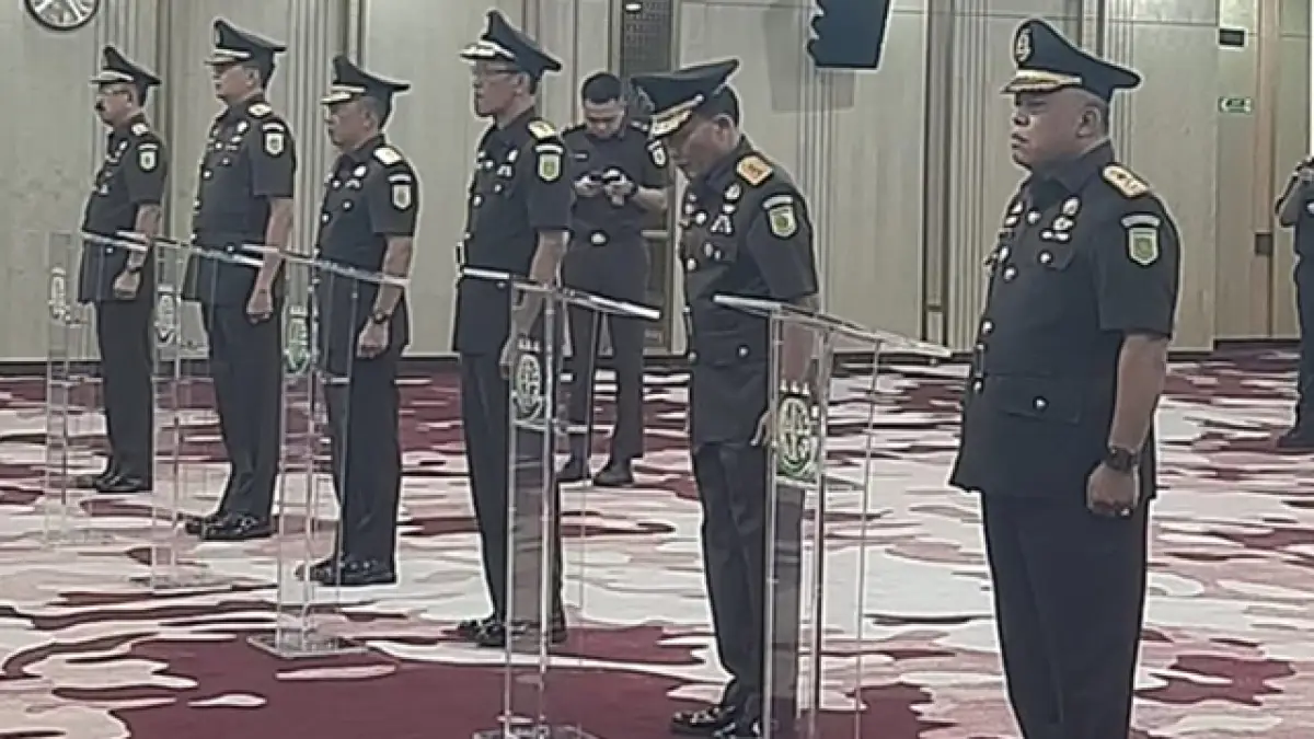 ST Burhanuddin Lantik Asep sebagai Wakil Jaksa Agung, Kuntadi Jabat Jampidsus