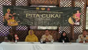 Sosialisasi pengawasan rokok ilegal di Kabupaten Sukabumi (Sumber: dok satpol PP)