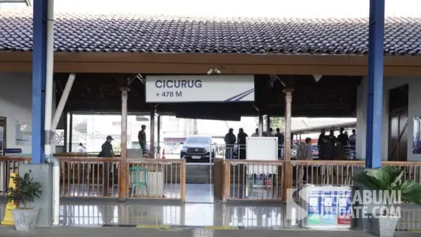 Stasiun KA Cicurug Kabupaten Sukabumi (Sumber: sukabumiupdate)