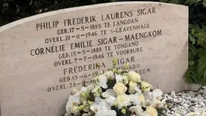 Makam Philip Frederik Laurens Sigar di kompleks pemakaman Oud Eik en Duinen di Den Haag, Belanda. | Foto: Instagram/Prabowo