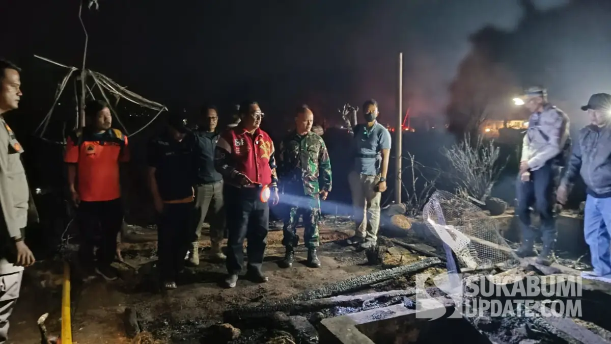 Rencana Penanganan Pengungsi, Bupati Sukabumi: 400 Jiwa Terdampak Kebakaran Kasepuhan Ciptamulya