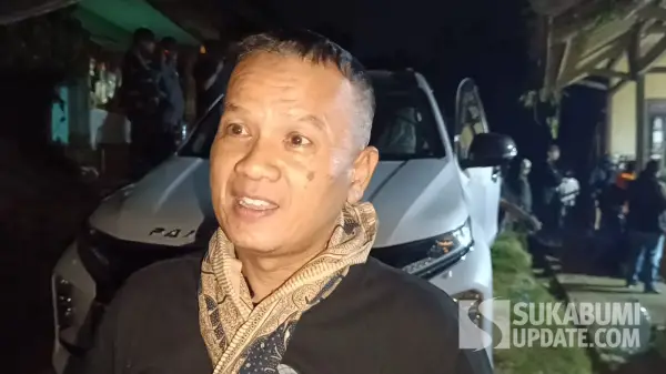 Petugas Promosi Kesehatan (Promkes) Puskesmas Cisolok, Asep Raipin. (Sumber Foto: SU/Ilyas)