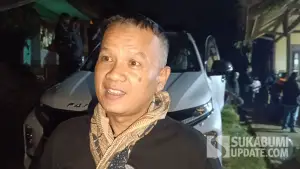Petugas Promosi Kesehatan (Promkes) Puskesmas Cisolok, Asep Raipin. (Sumber Foto: SU/Ilyas)