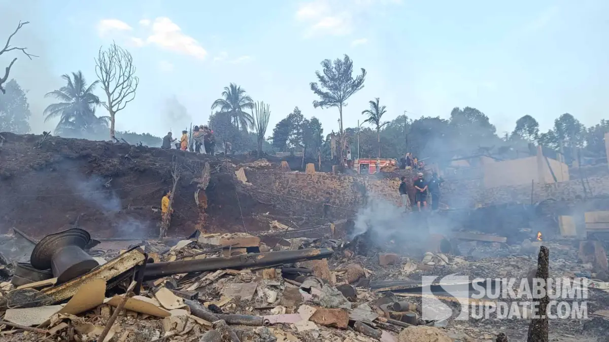 Tanggap Darurat Ditetapkan, Pemkab Sukabumi Prioritaskan Kebutuhan Dasar Korban Kebakaran Ciptamulya