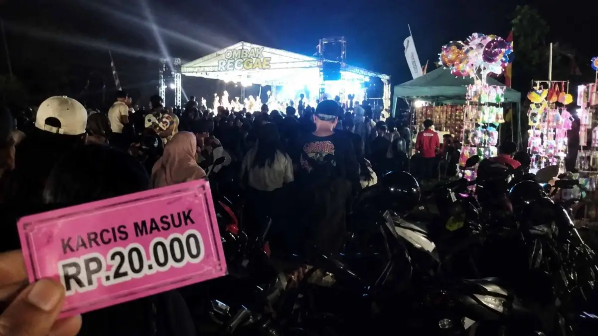 Karcis Rp20 Ribu di Konser Reggae Syukuran Nelayan Minajaya Tuai Sorotan, Panitia Beri Penjelasan