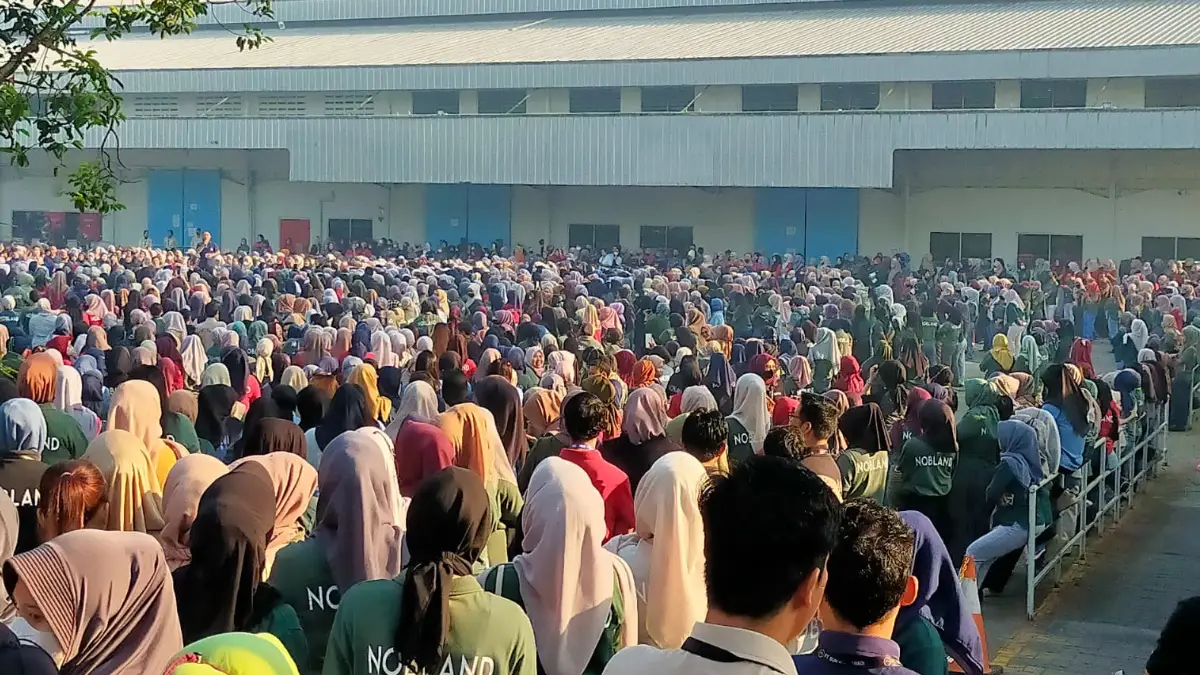 Sikap Kurang Adap Kepala Produksi Picu Mogok Kerja Ribuan Buruh di Cidahu Sukabumi