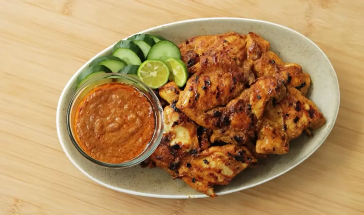 Resep Ayam Bakar Bumbu Kacang, Gurih dan Juicy yang Bikin Ketagihan