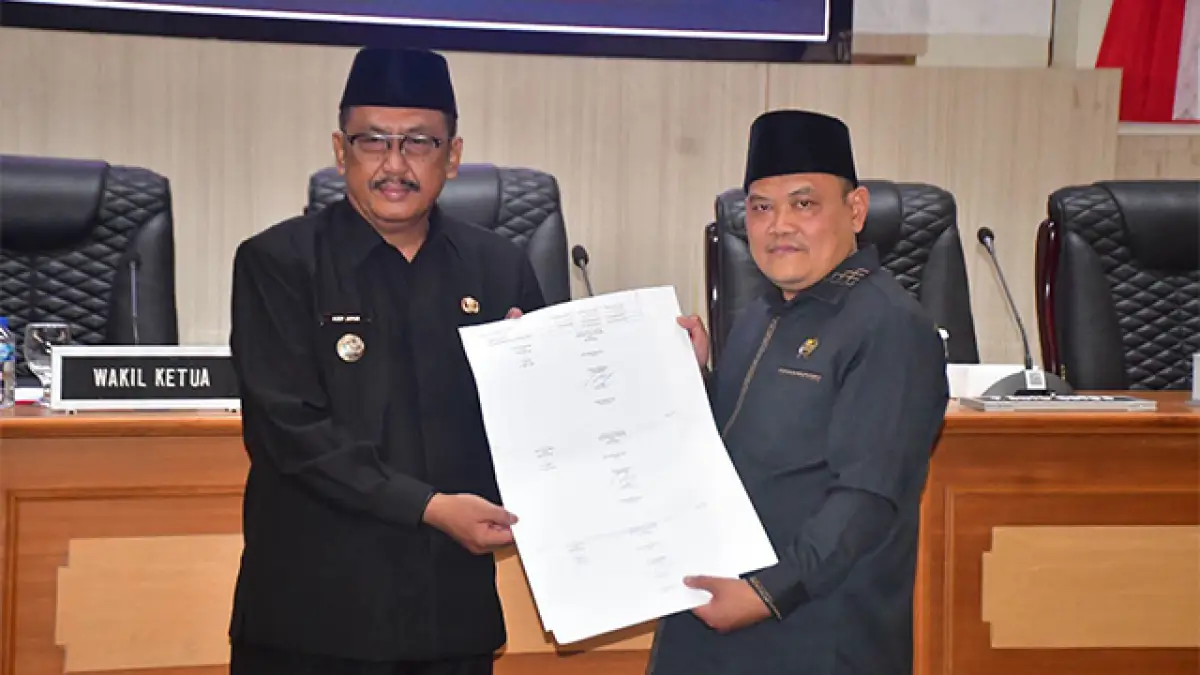 Bupati Sukabumi Prioritaskan Anggaran Penanganan Bencana Usai APBD 2025 Disahkan Jadi Perda
