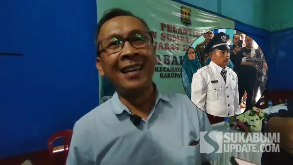 Ketua Gerakan Masyarakat Babakanjaya Bersatu (GMBB), Saepul Tavip, menyampaikan harapan dan sejumlah aspirasi warga kepada Penjabat Kepala Desa Babakanjaya Ujat Sudrajat  | Foto : Ibnu Sanubari