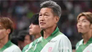Kazuyoshi Miura cetak gol di usia 59 tahun (Sumber: web/bbc.com)